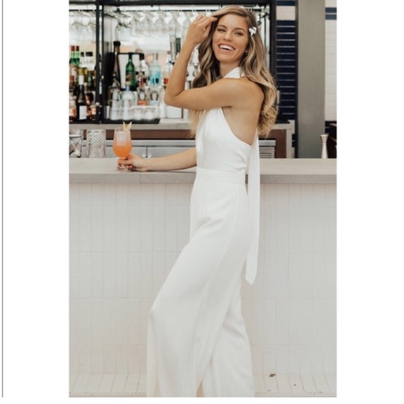 BHLDN Anthropologie Jill Stuart Tara Jumpsuit - NEW never worn with tags - Picture 4 of 7